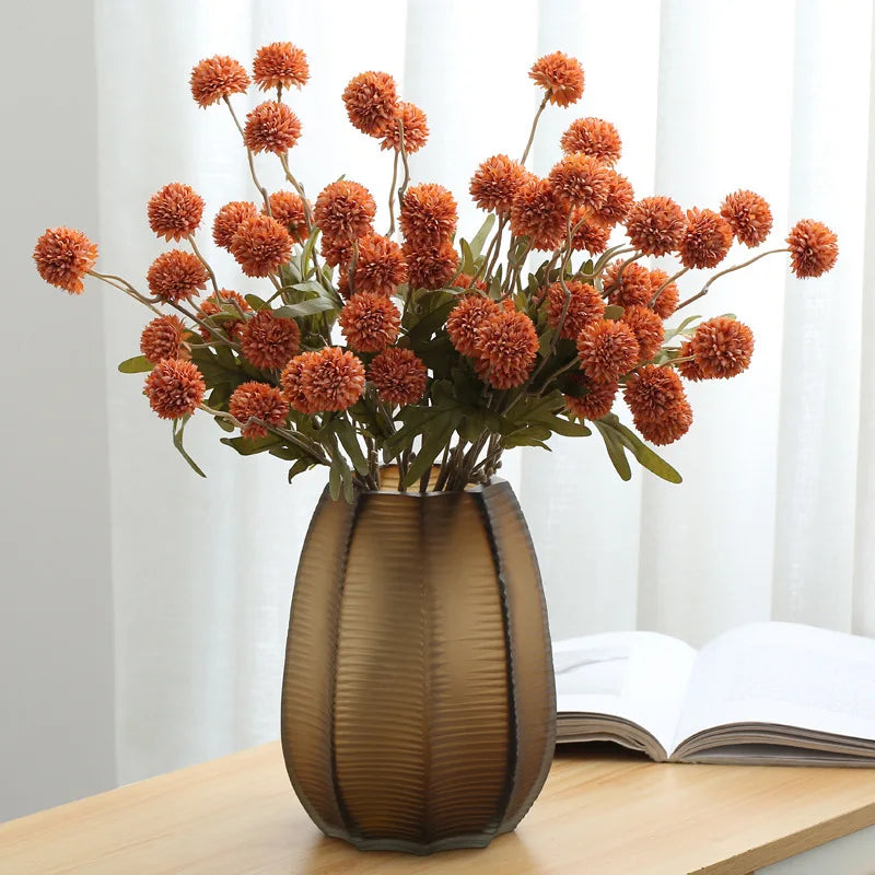 5-Head Artificial Dandelion Flower Ball