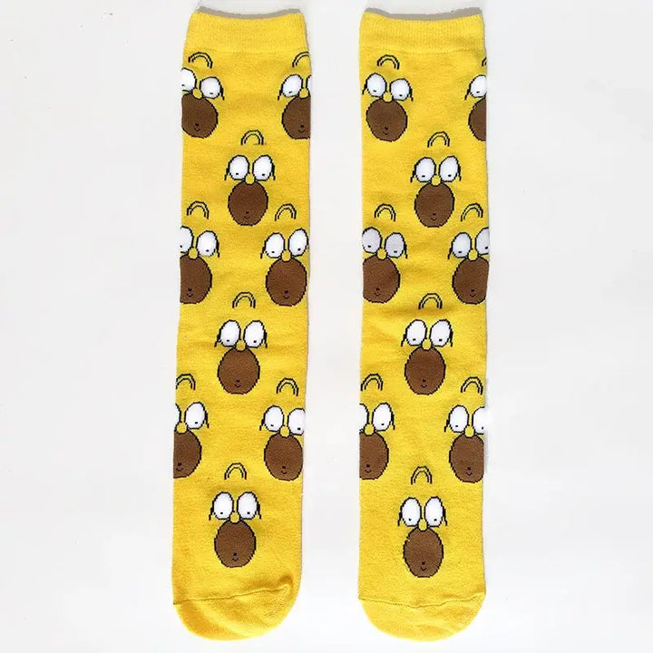 Funny Simpsons Cartoon Socks