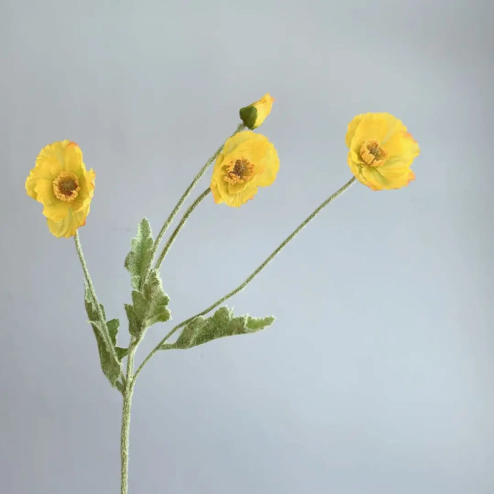 Artificial Poppy Silk Flowers