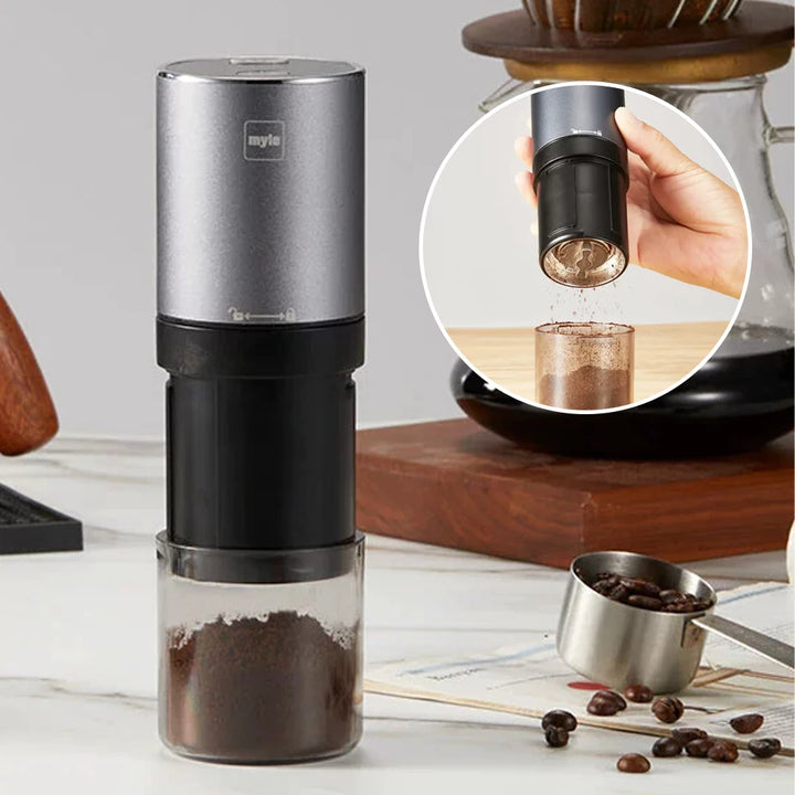 Stainless Steel Mini Portable Electric Coffee Grinder