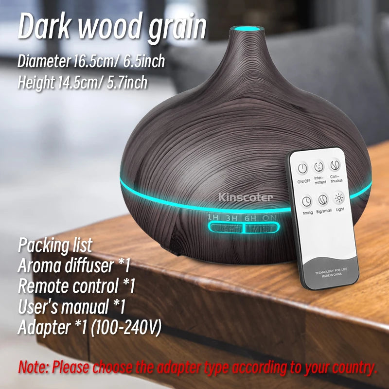 High Quality Wood Grain Aromatherapy Essential Oil Diffuser