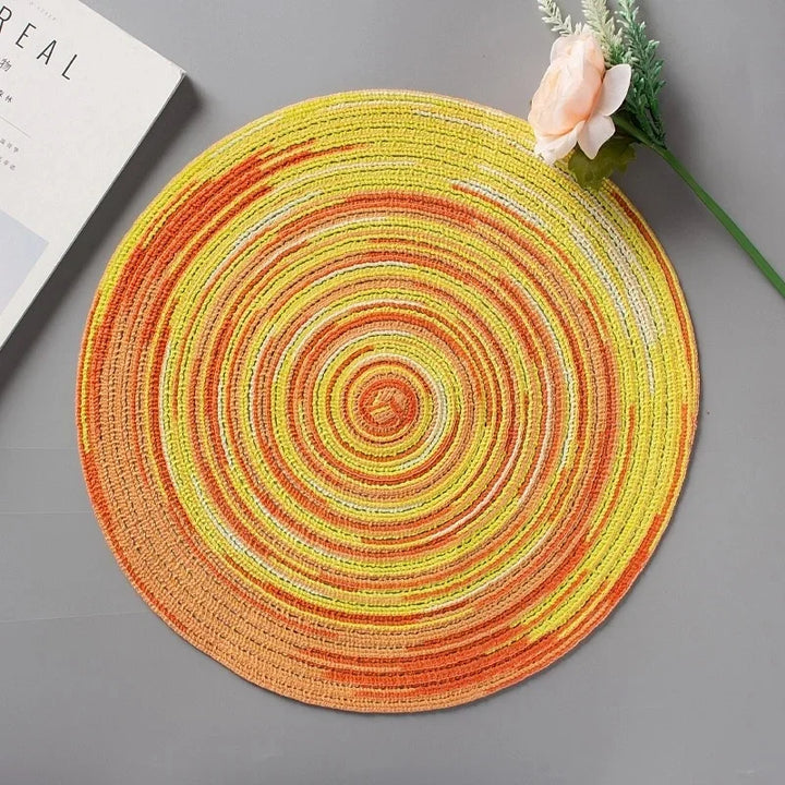 Elegant Ramie Linen Placemats for Dining | Home Decor