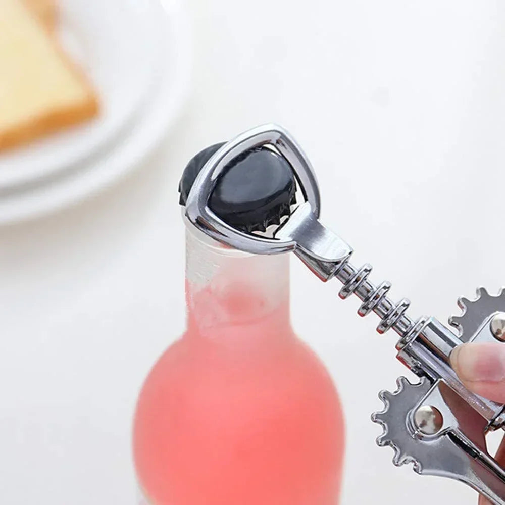 Stainless Steel Wing Type Wine Opener