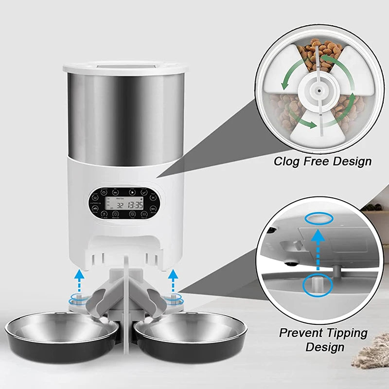 Smart Automatic Pet Feeder with App Control