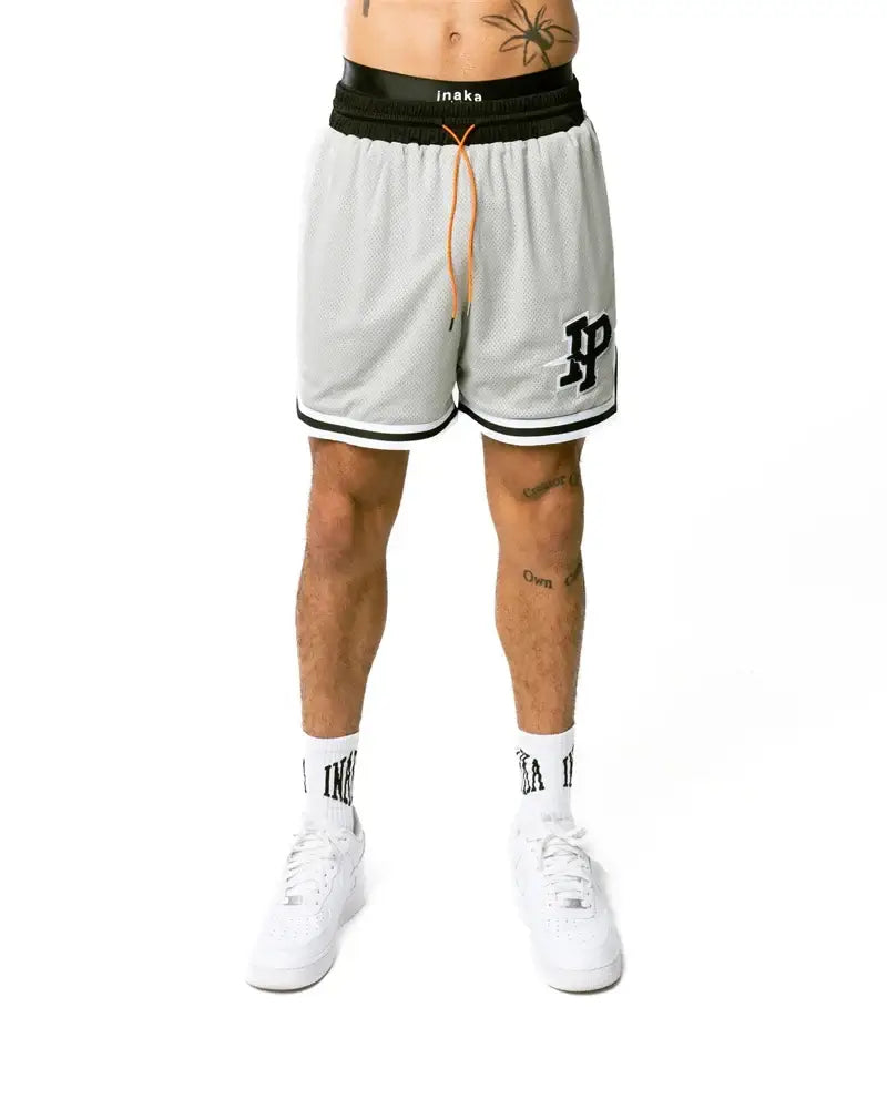 Men's Basketball Shorts with Embroidered Logo