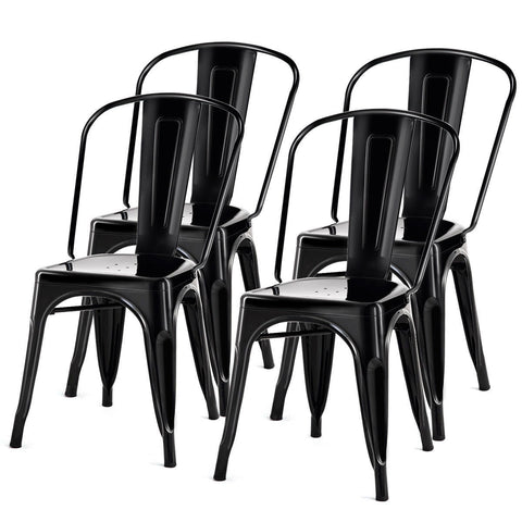 Set of 4 Indoor/Outdoor Dining Chairs