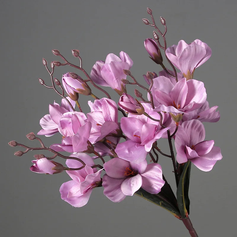 Artificial Magnolia Bouquet - 5 Forks 20 Heads