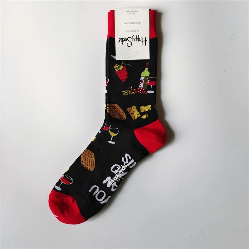 Happy Socks - Funny Warm Cotton Socks