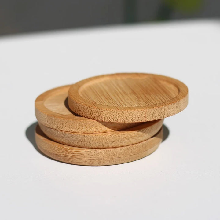 Waterproof Bamboo Coaster Tray