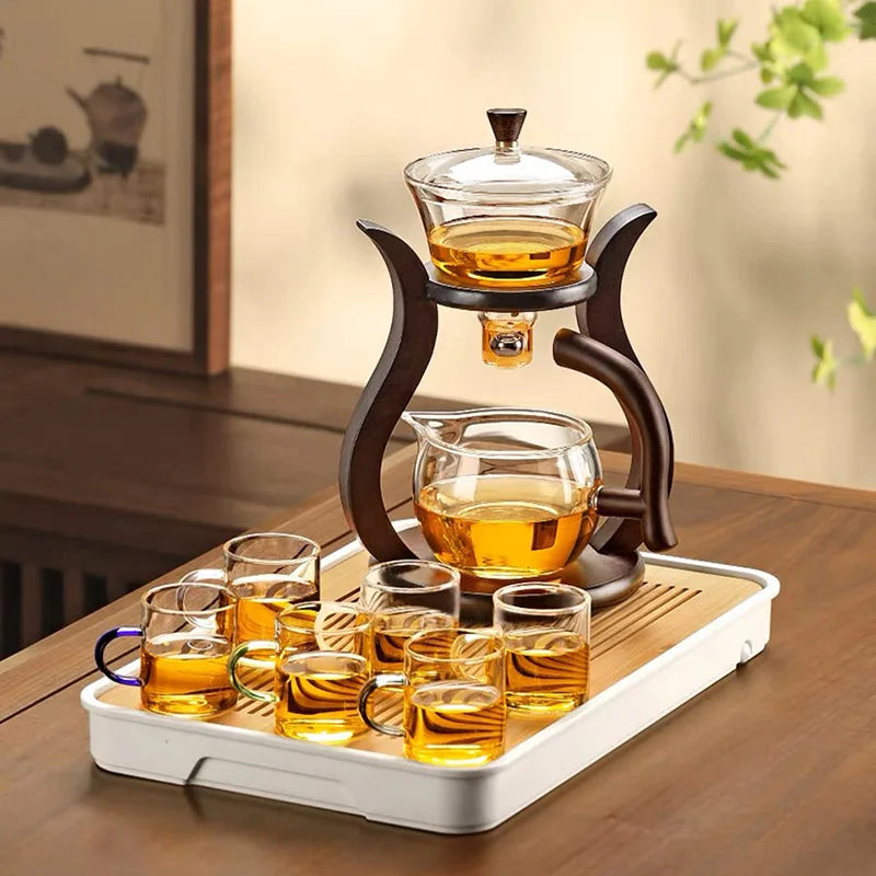 Automatic Tea Maker Set - Heat-Resistant Glass