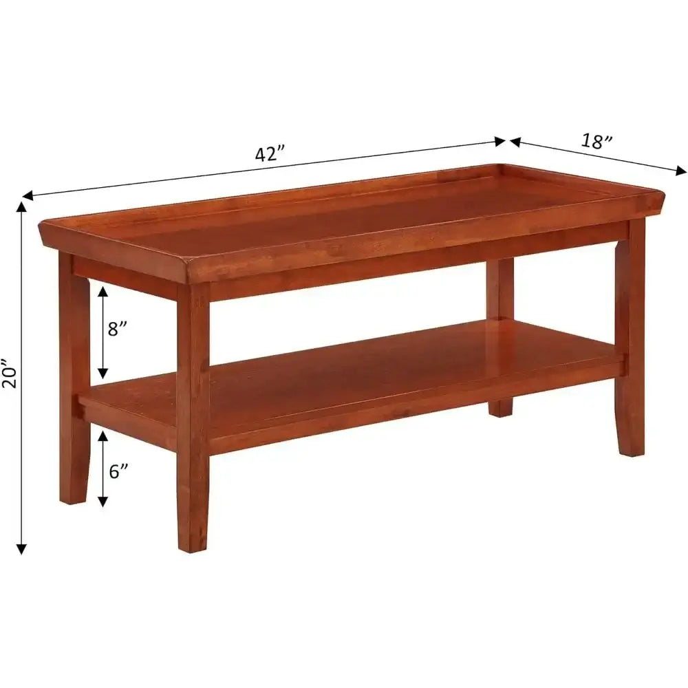 Ledgewood Coffee Table with Shelf