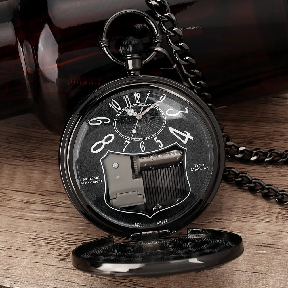 Space Series Music Pocket Watch - Unique Collectible Gift