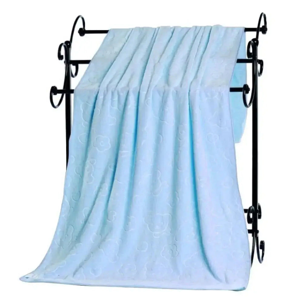 Quick-Dry Large Shower Towel - Soft Microfiber Bathrobe