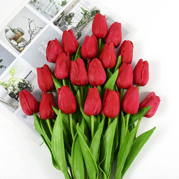 Artificial Tulip Bouquet