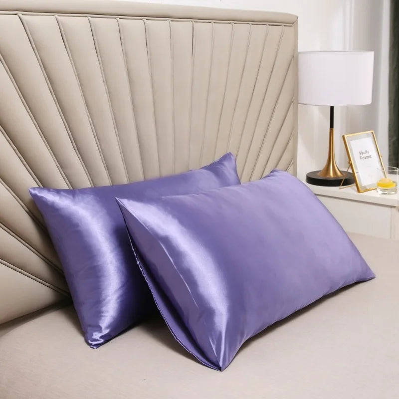 Cotton Pillowcase with a High-Quality Satin Finish