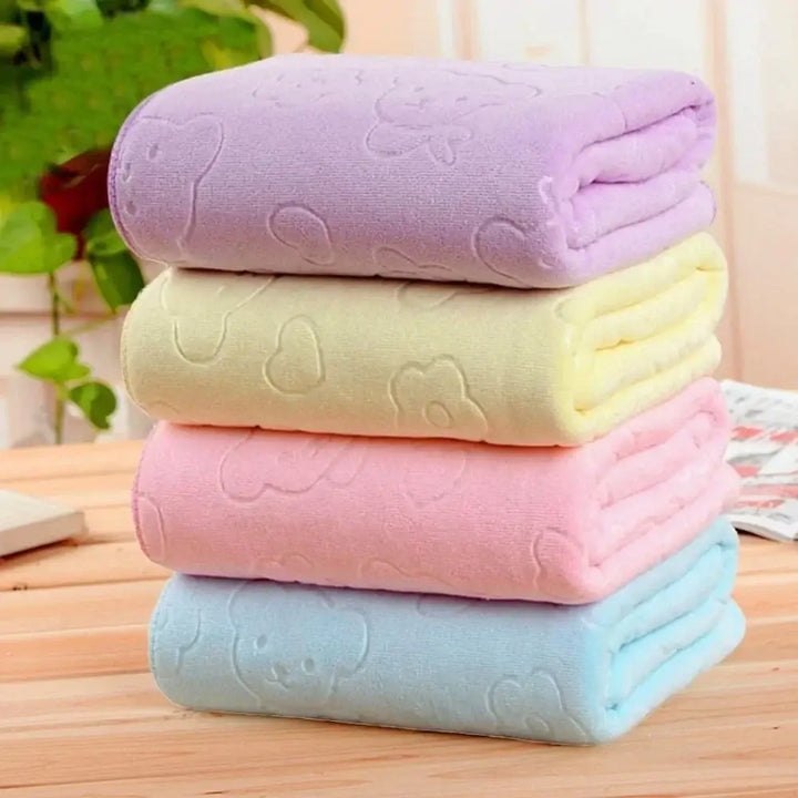 Quick-Dry Large Shower Towel - Soft Microfiber Bathrobe