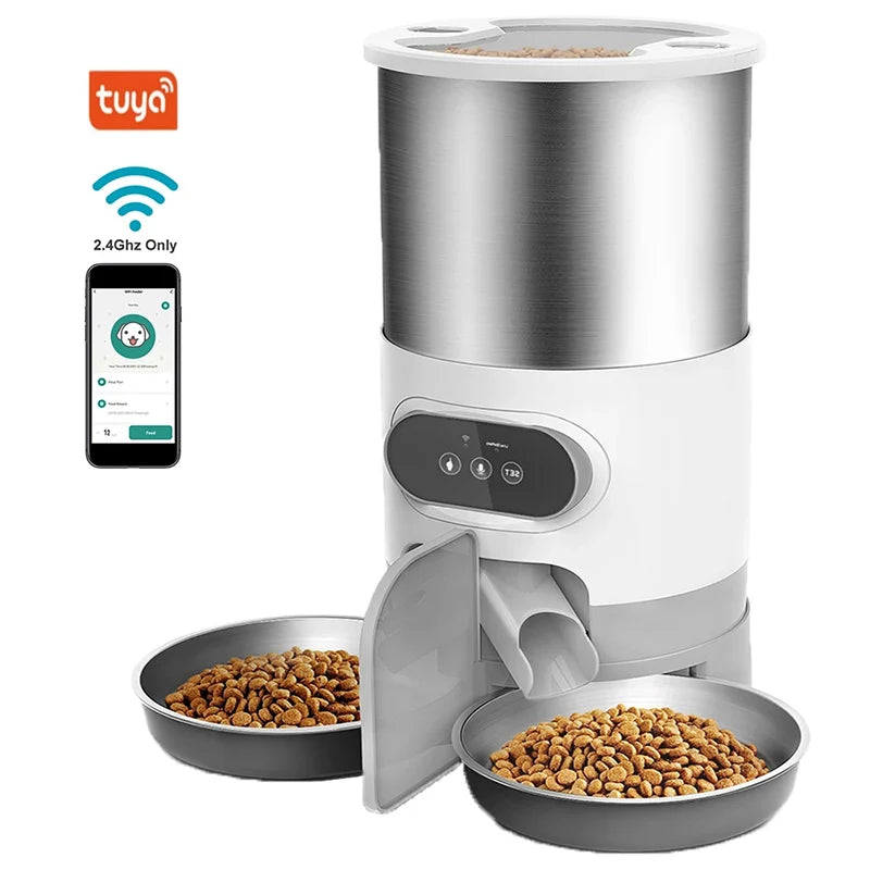 Smart Automatic Pet Feeder with App Control