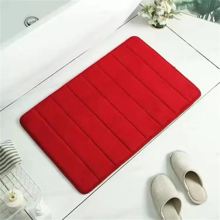 Super Absorbent Non-Slip Bath Mat - Soft Memory Foam Rug