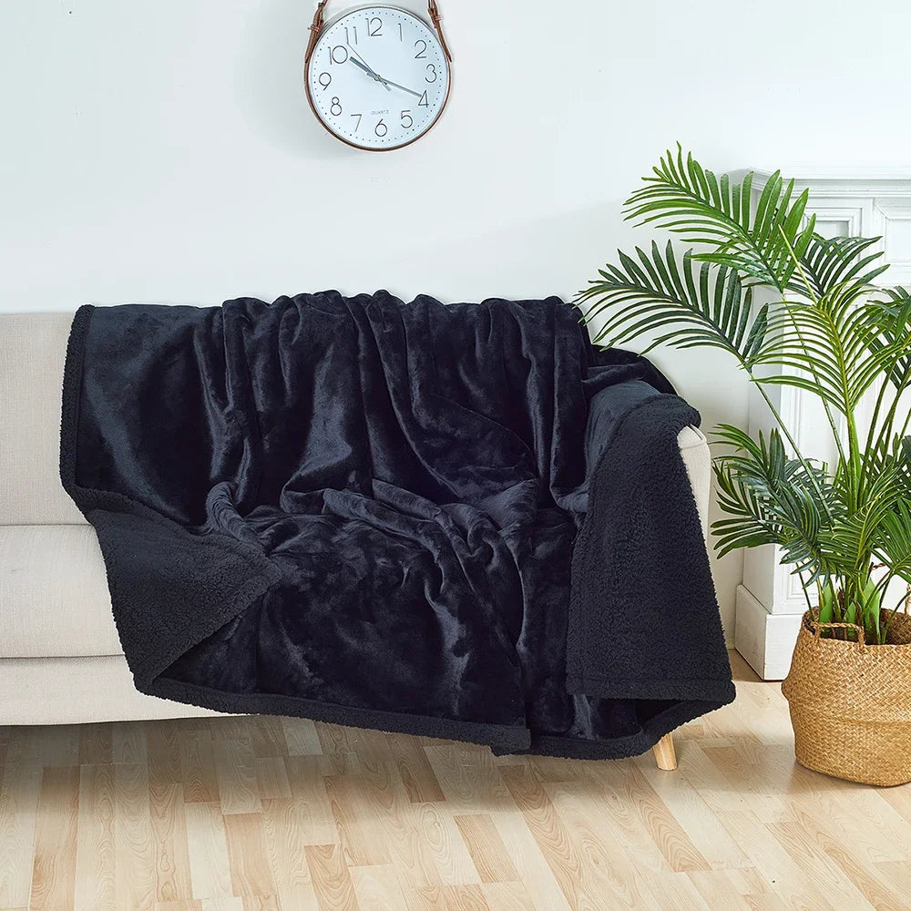 Luxury Shaggy Blanket - Thick, Warm Microfiber Winter Throw