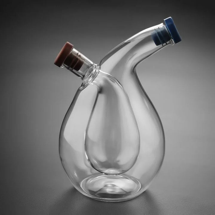 2-in-1 Oil & Vinegar Glass Dispenser