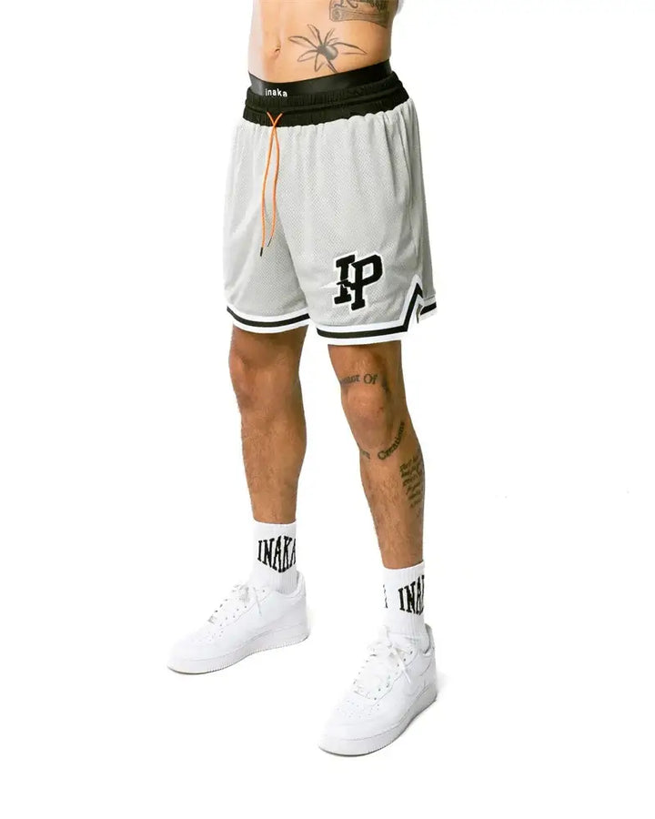 Men's Basketball Shorts with Embroidered Logo