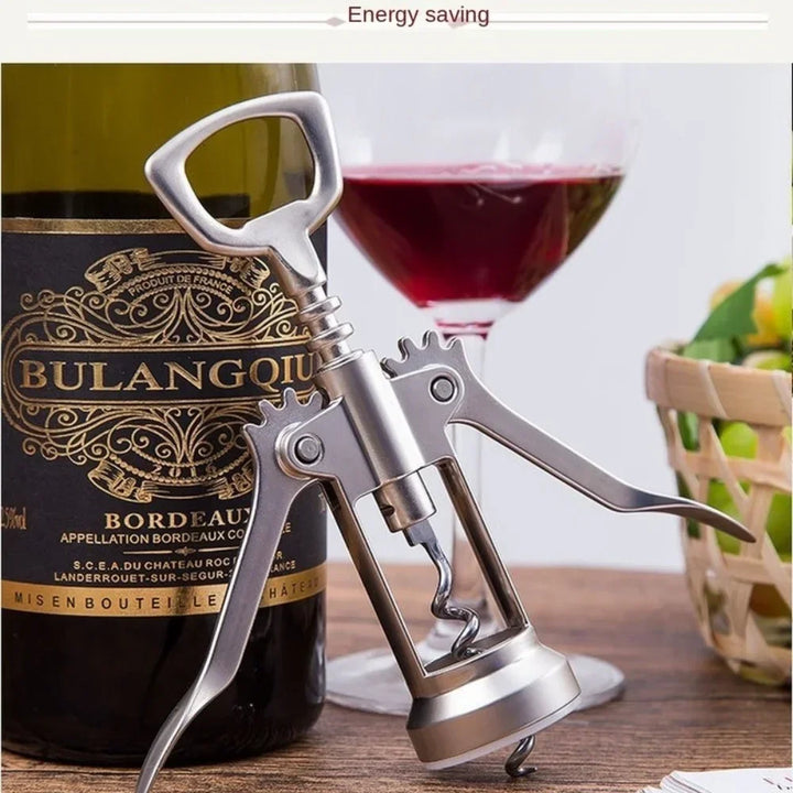 Stainless Steel Wing Type Wine Opener