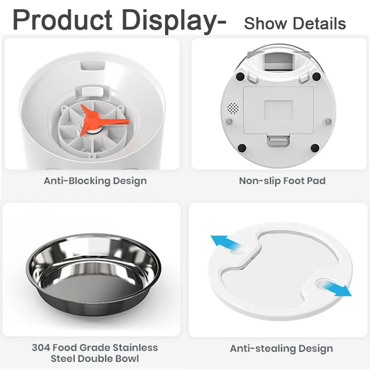 Smart Automatic Pet Feeder with App Control