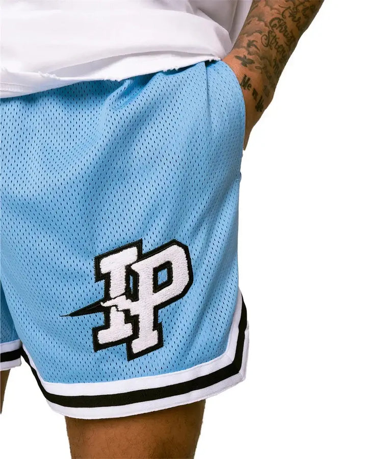 Men's Basketball Shorts with Embroidered Logo