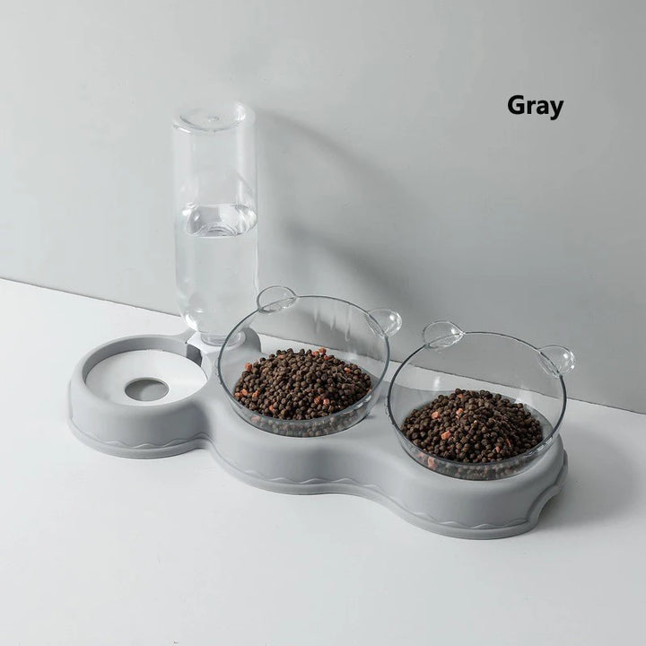 Automatic Pet Feeder with Water Dispenser For Cats and Dogs