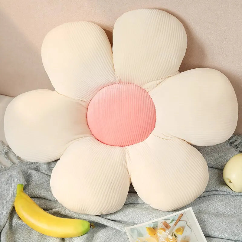 Colorful Flower Plush Pillow - Brighten Any Room