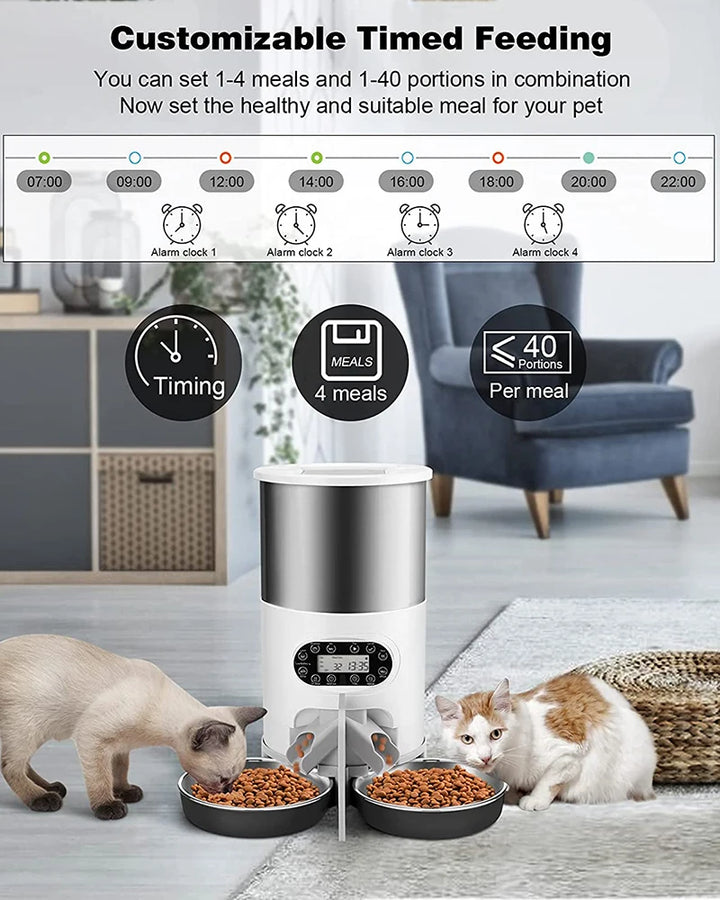 Smart Automatic Pet Feeder with App Control