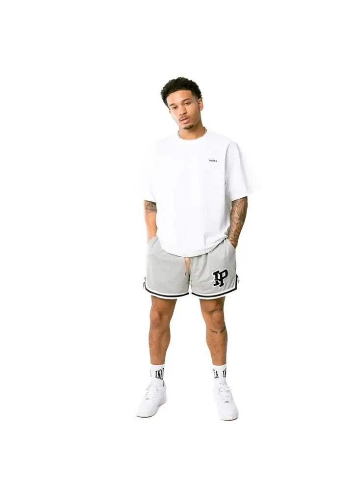 Men's Basketball Shorts with Embroidered Logo