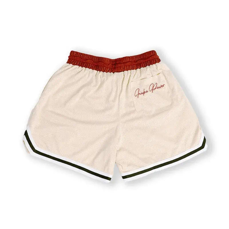 Men's Basketball Shorts with Embroidered Logo