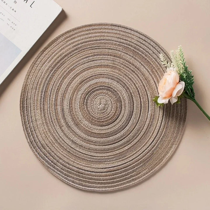 Elegant Ramie Linen Placemats for Dining | Home Decor