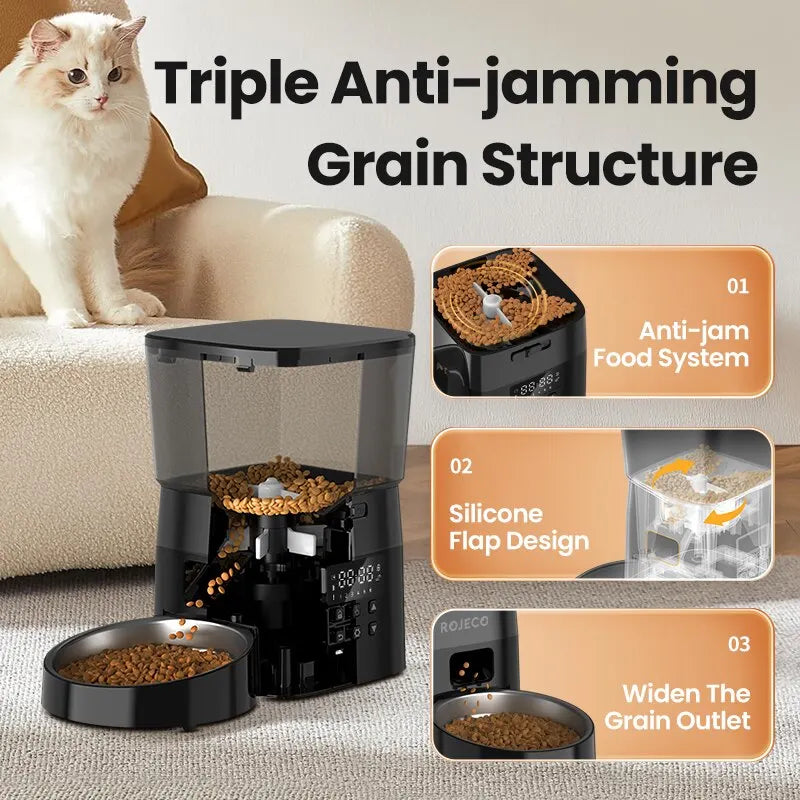 Automatic Pet Feeder - Smart Control Auto Food Dispenser