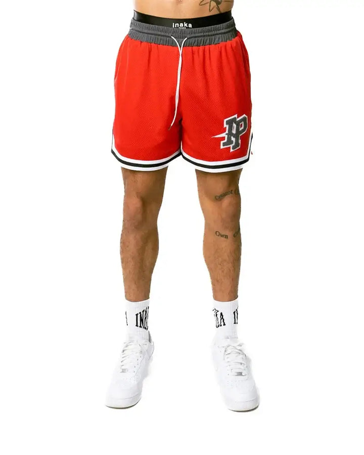 Men's Basketball Shorts with Embroidered Logo