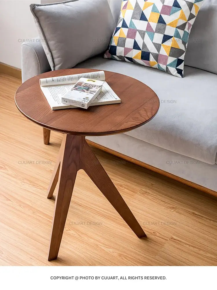 Nordic Style Small Coffee Table Simple from Solid Wood