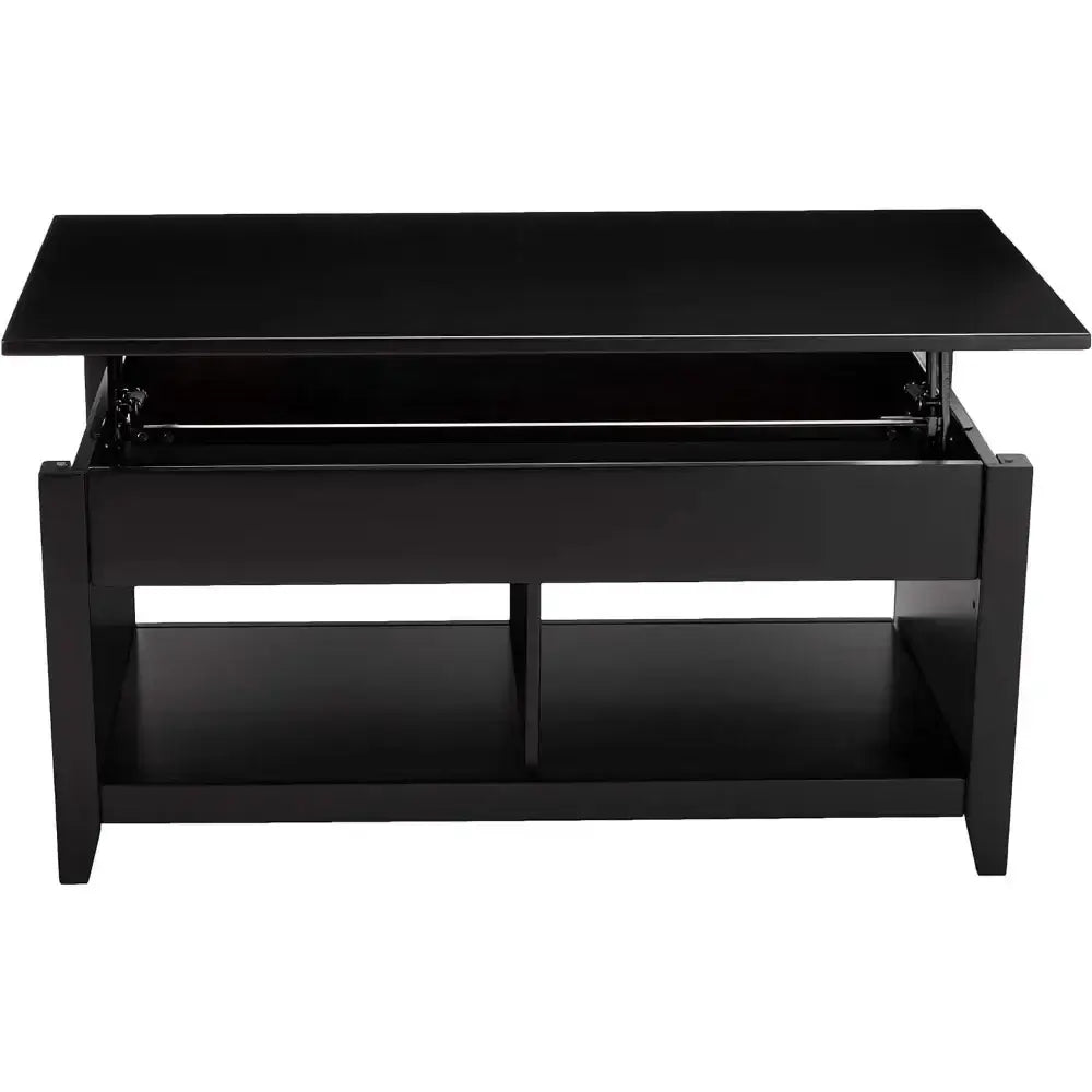 Rectangular Lift-Top Coffee Table with Storage