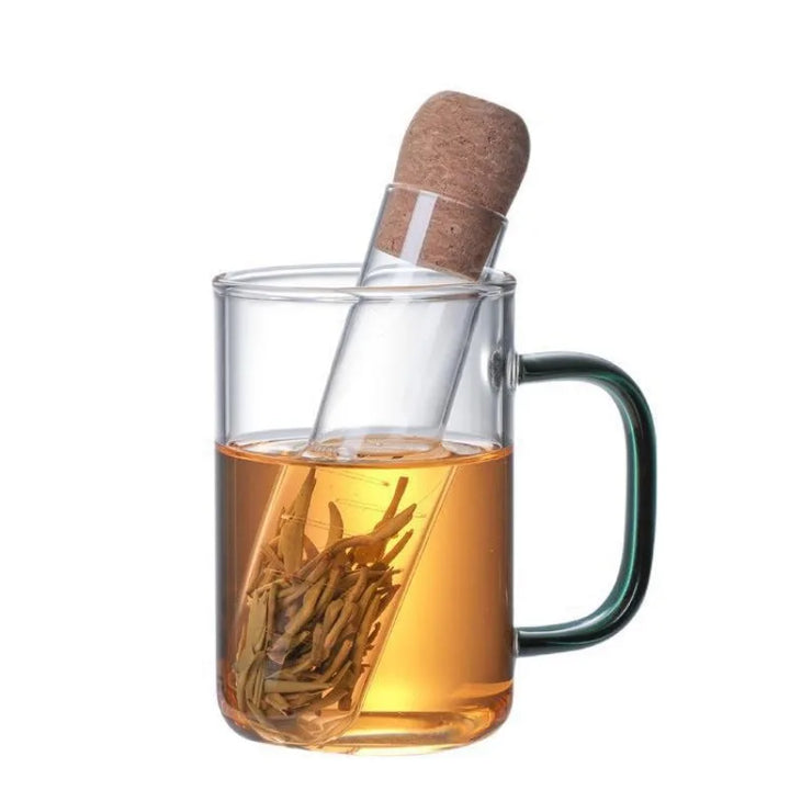 Glass Tea Infuser Pipe - Elegant & Durable Design