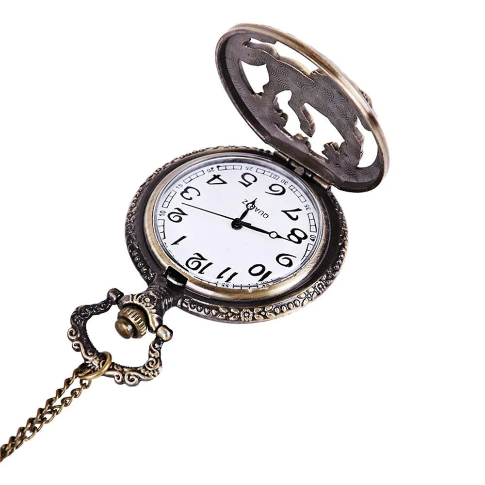 Stallion Quartz Pocket Watch - Round Dial