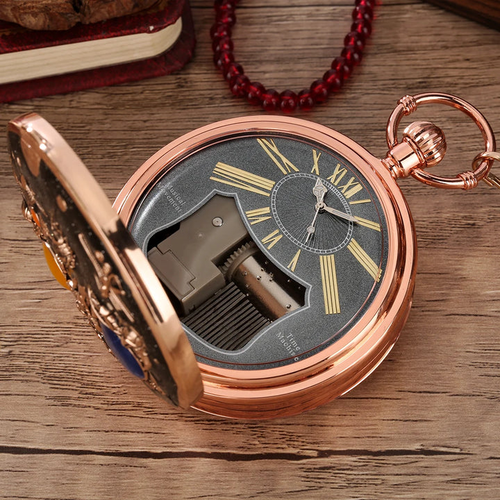 Space Series Music Pocket Watch - Unique Collectible Gift