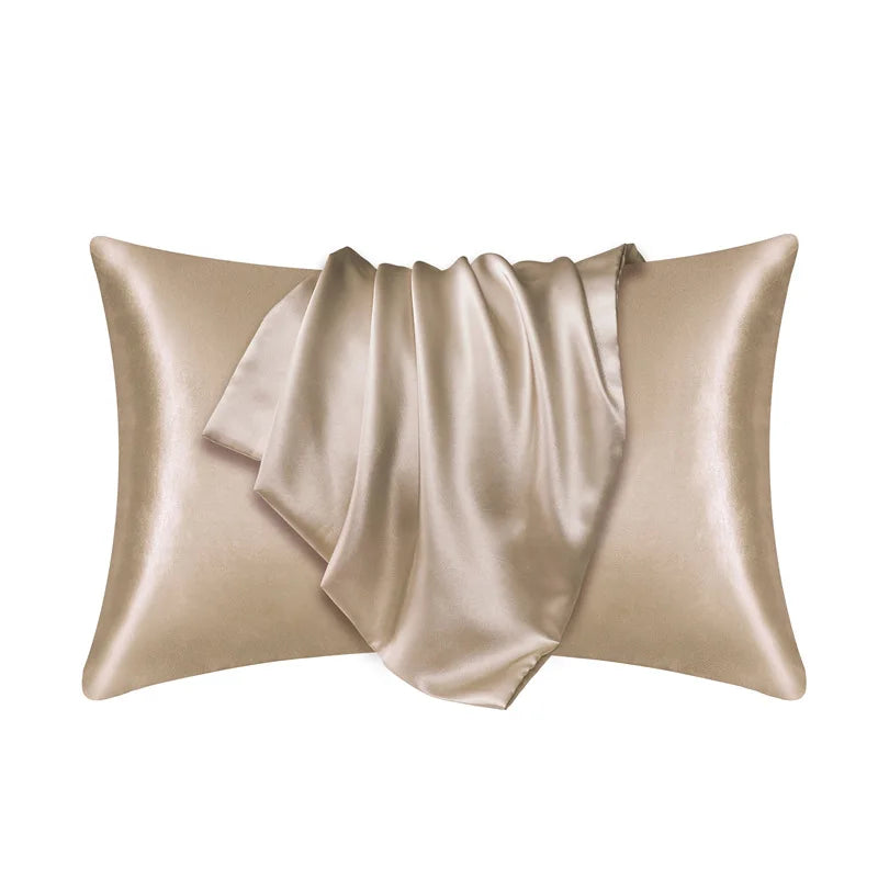 Cotton Pillowcase with a High-Quality Satin Finish