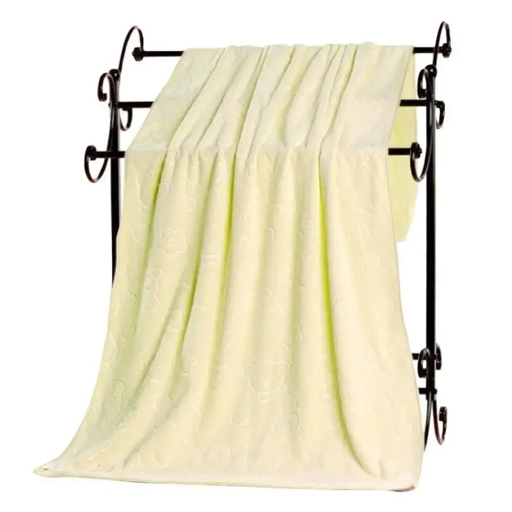 Quick-Dry Large Shower Towel - Soft Microfiber Bathrobe