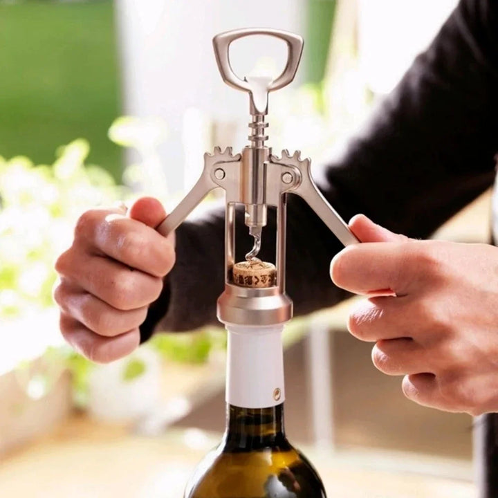 Stainless Steel Wing Type Wine Opener