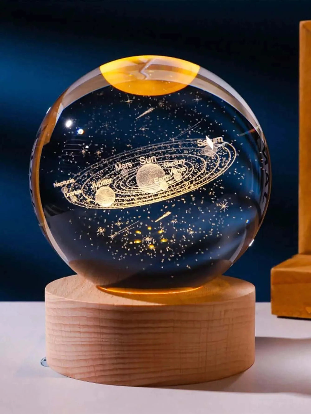 Star Night Lights Solar System Crystal Ball