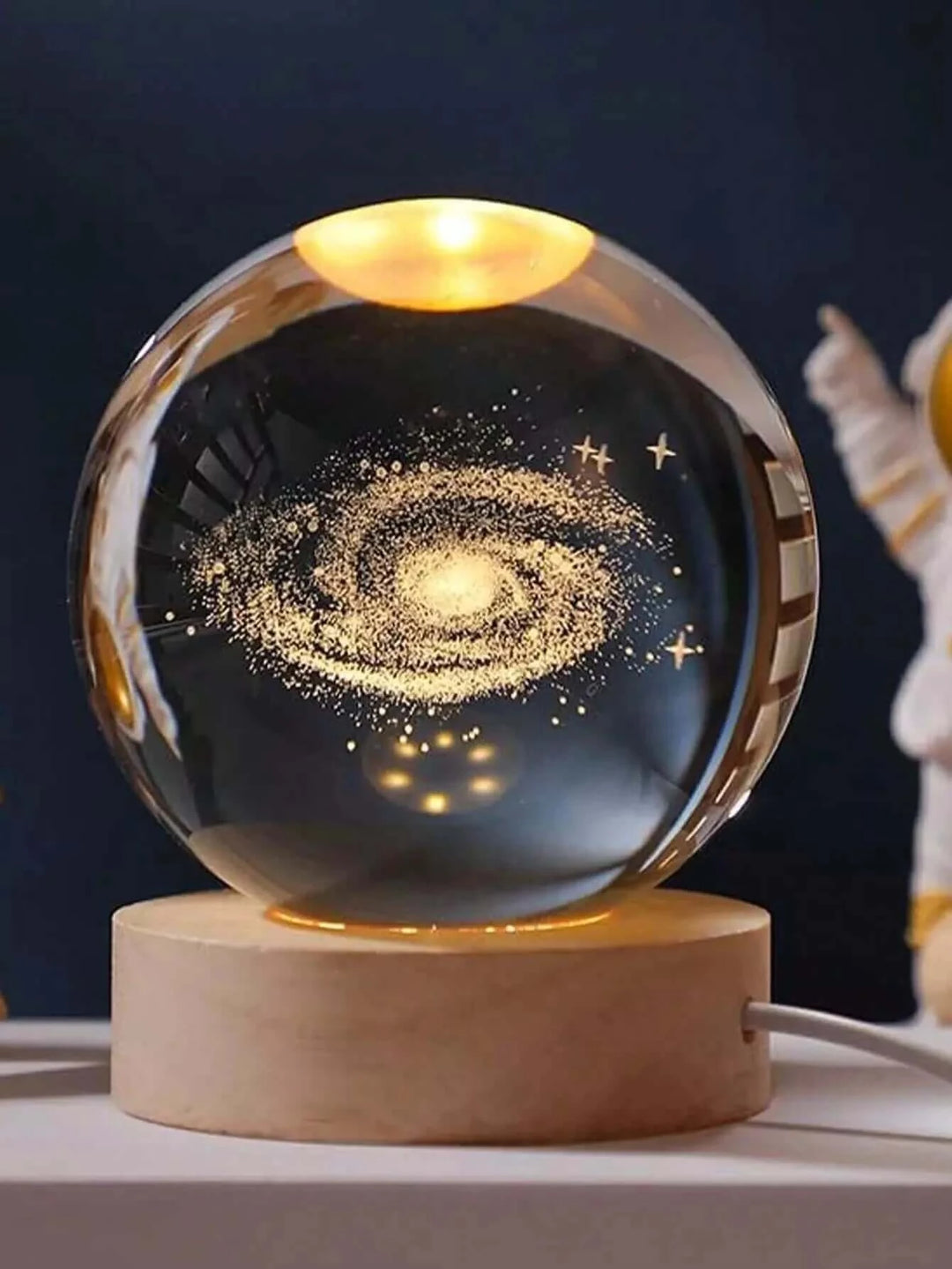 Star Night Lights Solar System Crystal Ball