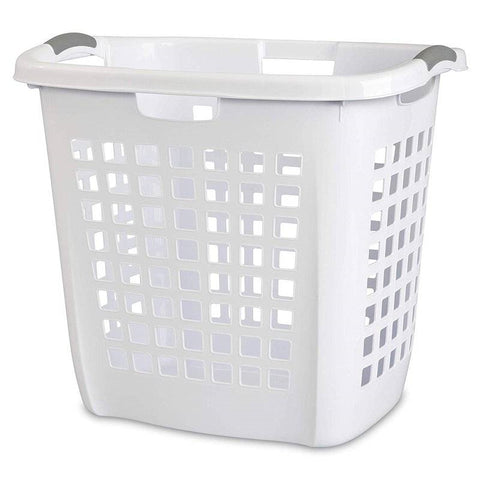 Set of 4 Heavy Duty Plastic Laundry Hamper Dirty Clothes Basket