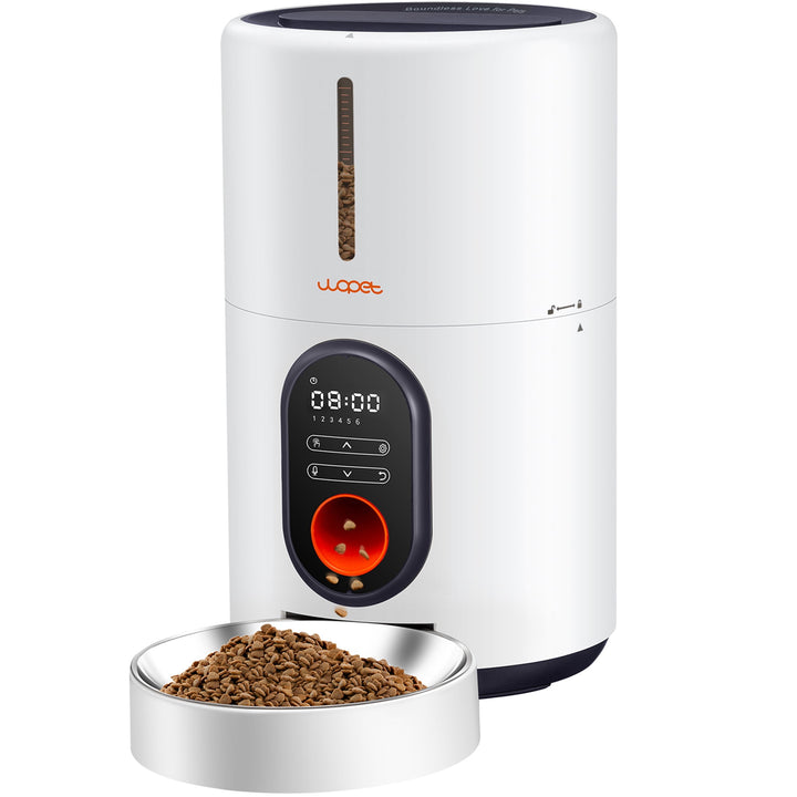 Automatic Pet Feeder with Stainless Steel Bowl