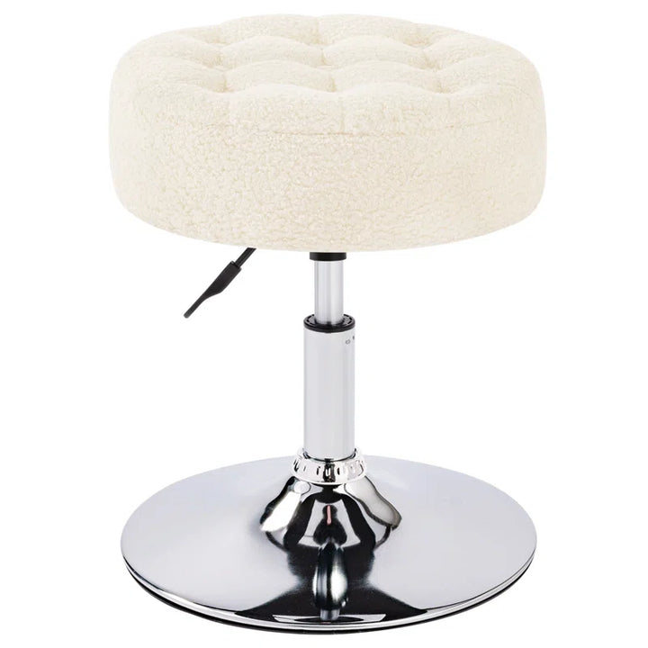 Iron Swivel Makeup Accent Stool