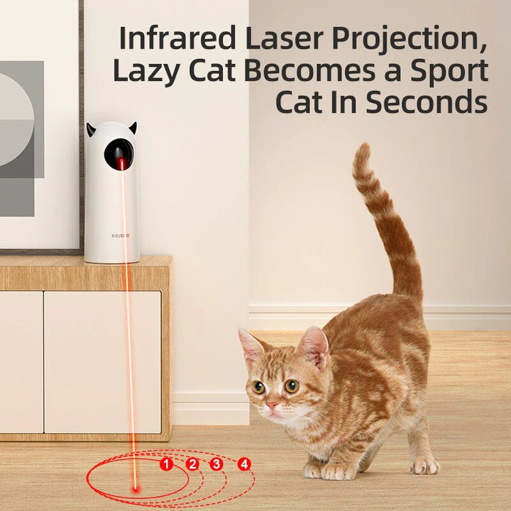 Automatic Laser Toy - Smart LED Teaser for Cats and Dogs